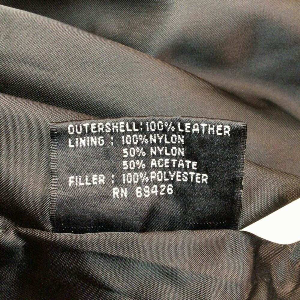Vintage Wilsons Leather Jacket Mens Size Large With Thinsulate Insulated Vest Le - Picture 8 of 14